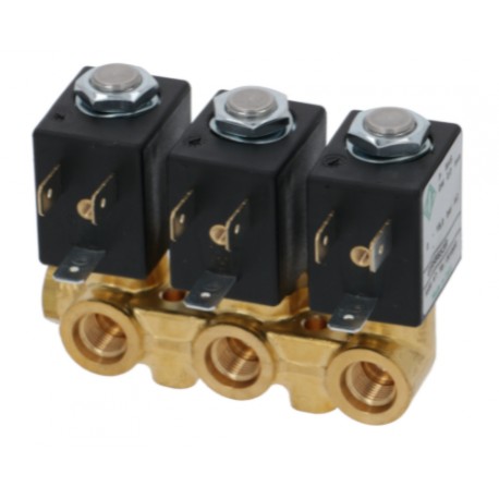 Ventilový 3-blok 2+2+2 - cestný 230V 50Hz