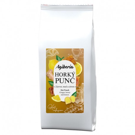 AGIBERIA HORKÝ PUNČ ZÁZVOR, MED A CITRON 1000G