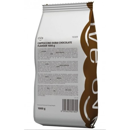 oVe CAPPUCINO DUBAI CHOCOLATE 1000g